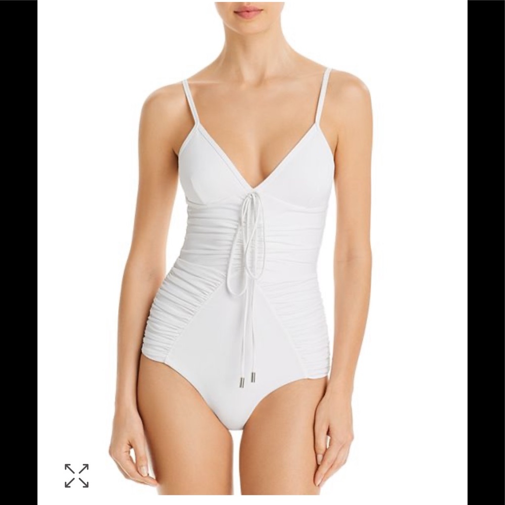 Fatima Shirred One-Piece Swimsuit